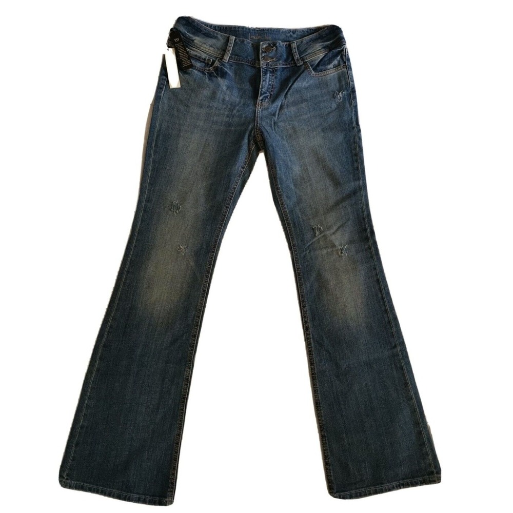 London Jeans Blue Women‎ Size 10 31x30 Flared NWT